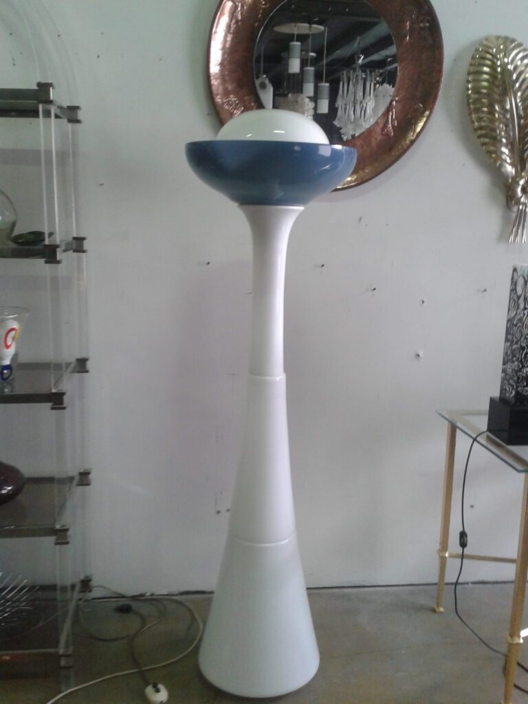 Lampada da terra modernariato vintage